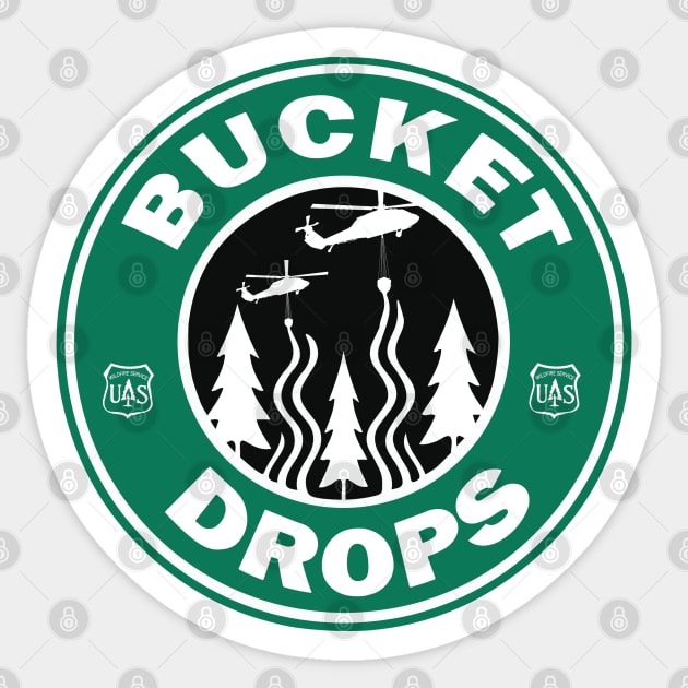 BucketDrops Sticker by Firethreadz